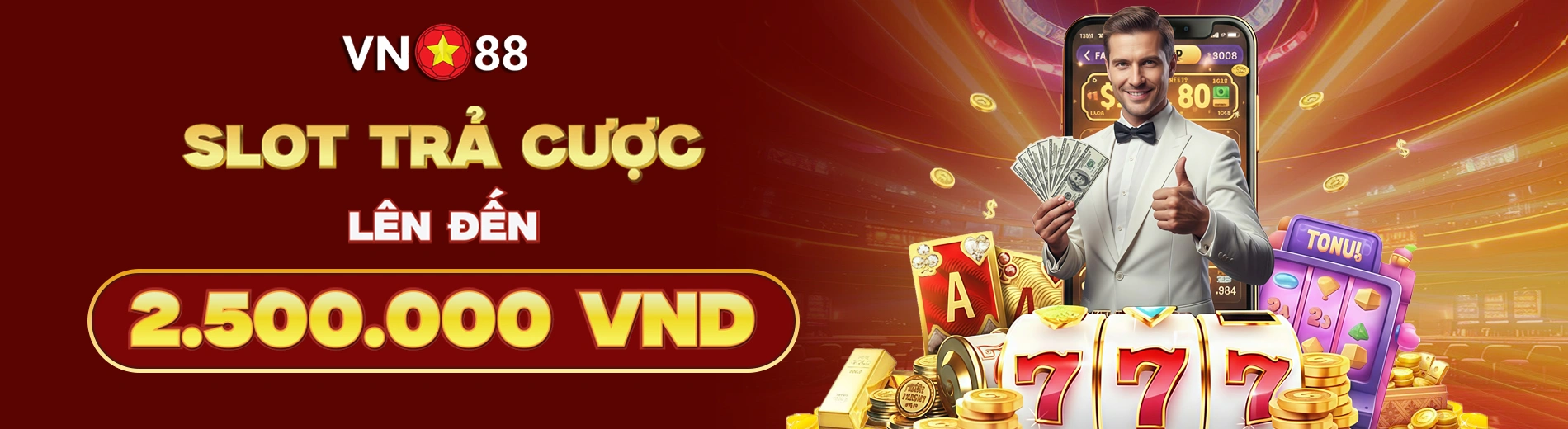 Hình giới thiệu cổng thông tin giải trí VN88